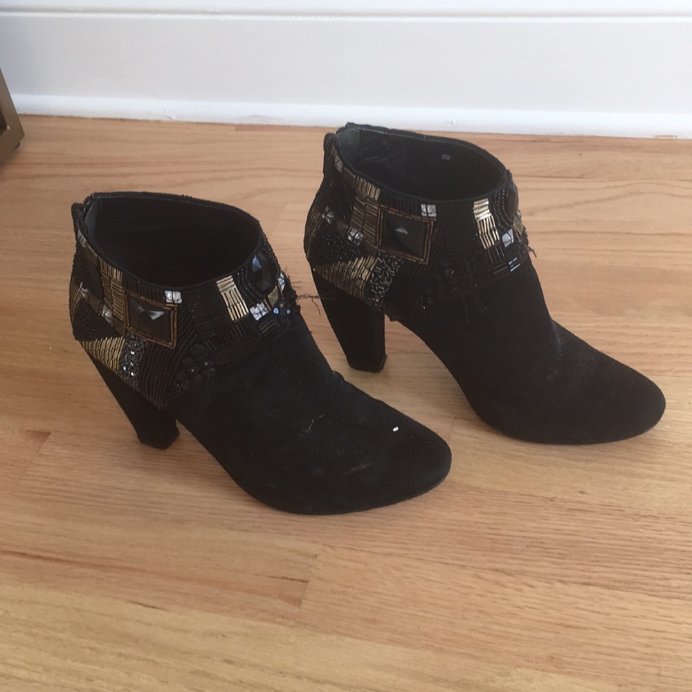 Black booties